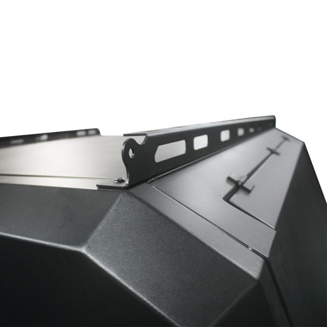 4 Solid Panel Pickup Truck CanopyFixed Glass and Solid Panel Truck Canopy