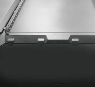 4 Solid Panel Pickup Truck CanopyFixed Glass and Solid Panel Truck Canopy