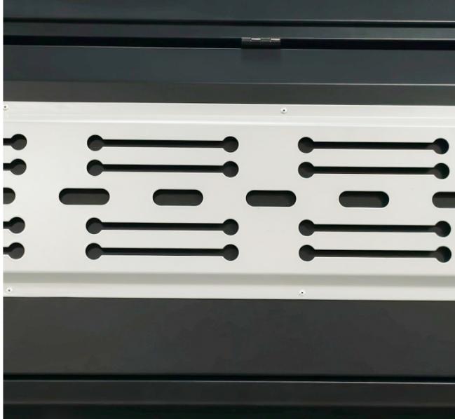 Solid Panel Canopy with Rear Spoiler