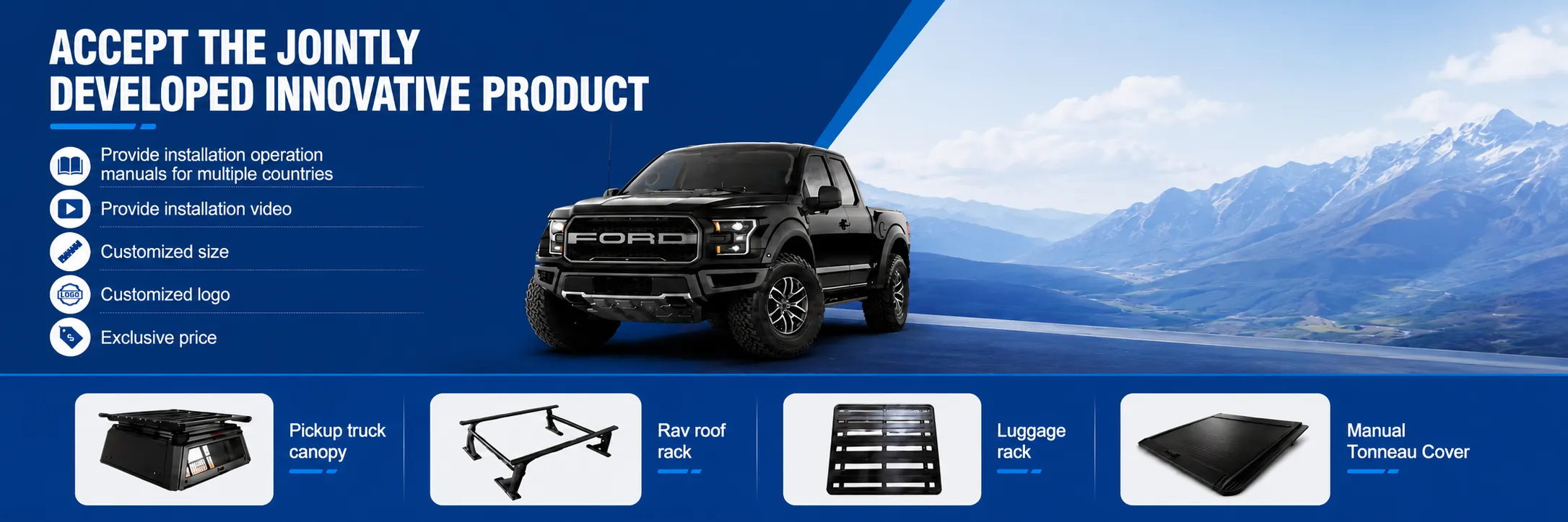Pickup Truck Accessories Manufacturer | KASENDE