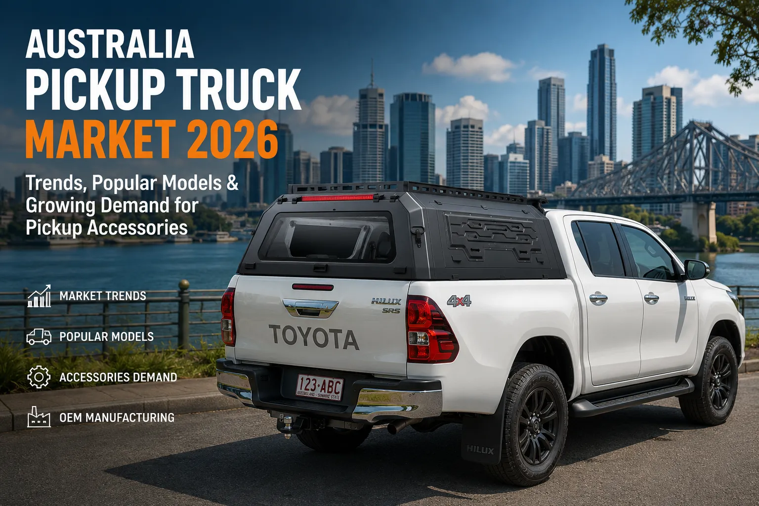 Australia Pickup Truck Market 2026 | Premium Aluminum Canopy Manufacturer