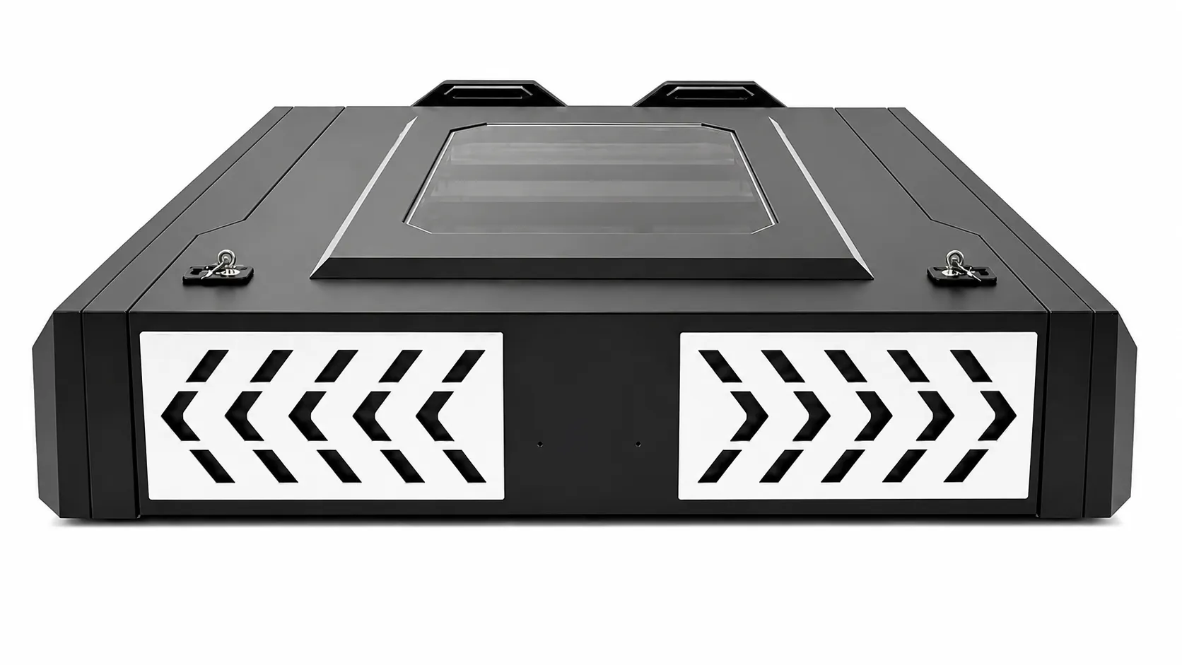 Angled Lift-Up Door Pickup Canopy