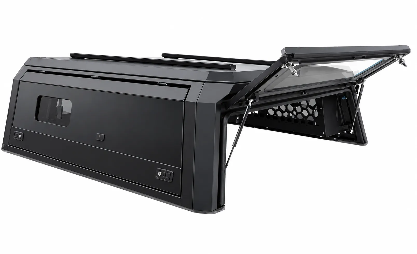 Roof Spoiler And Sliding Window Canopy
