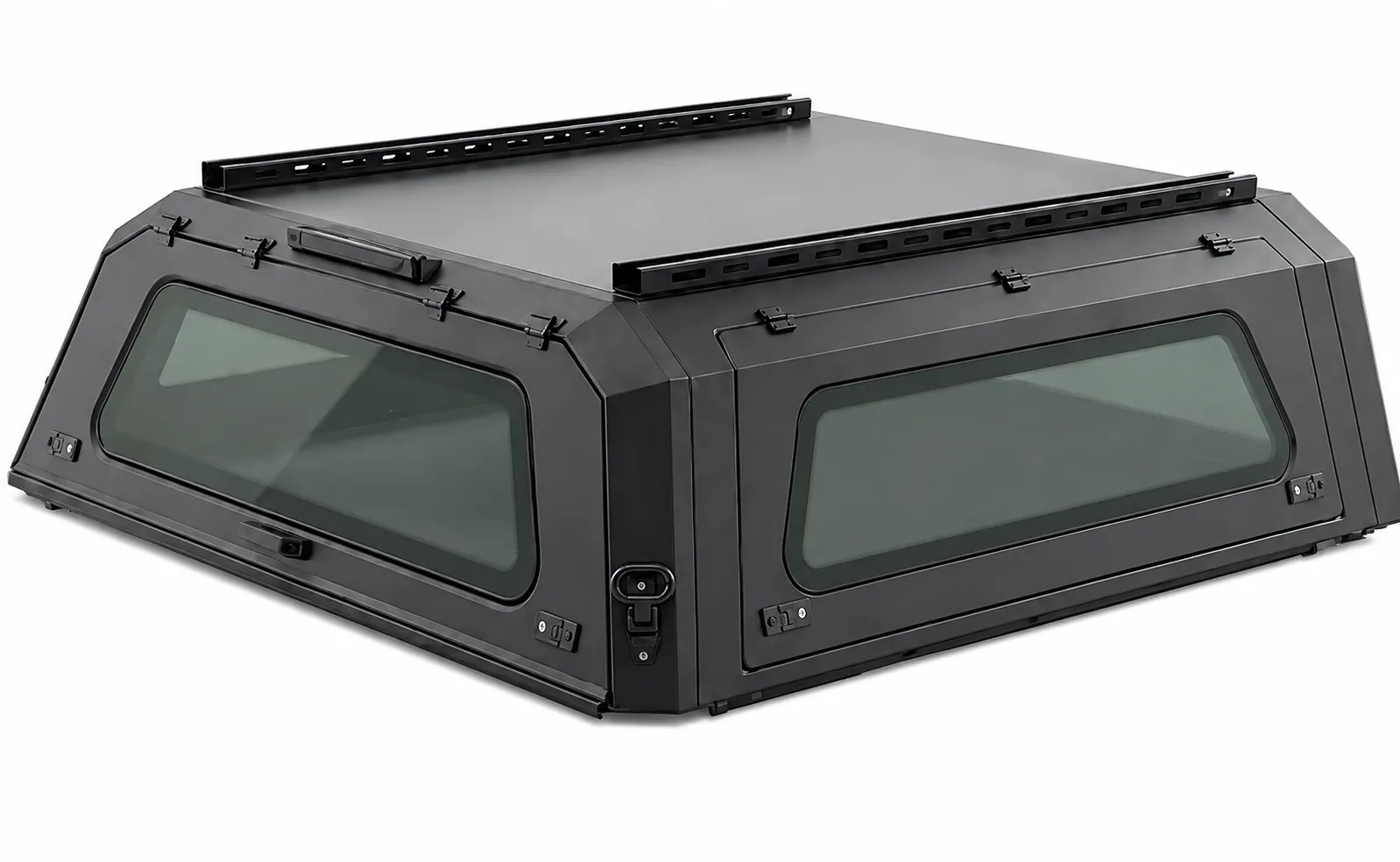 Full Fixed Glass Pickup Canopy