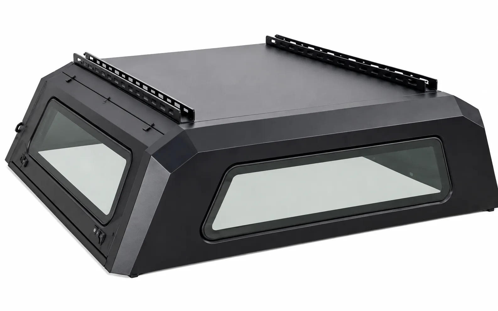 Full Fixed Glass Pickup Canopy