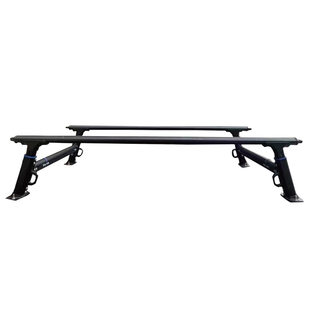 Aluminum T-Slot Pickup Truck Bed Rack for Rooftop Tent, Ladder & Cargo Accessories