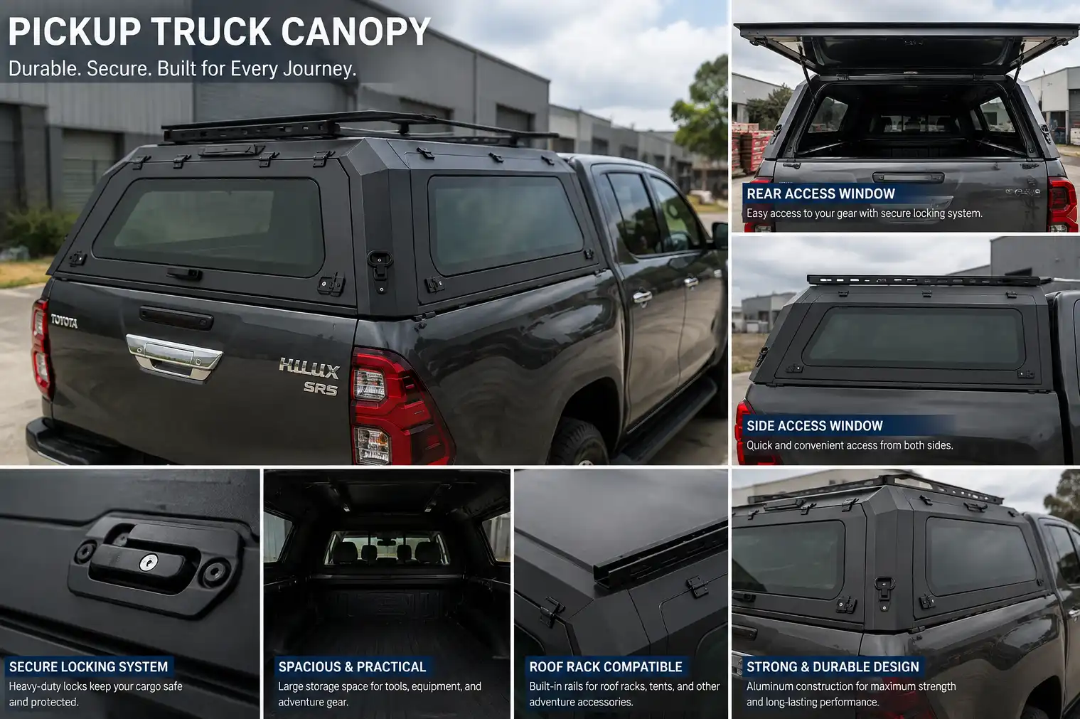Why Pickup Truck Canopies Are Becoming Essential for Work, Travel and Overlanding(Image1)